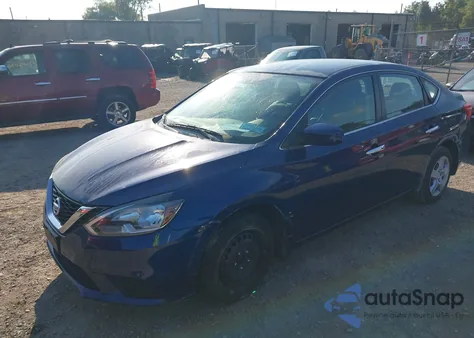 2017 Nissan Sentra Sv из США, поврежденный, VIN 3N1AB7AP1HY232176